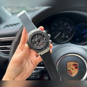 Hublot - механическая версия. Элитные мужские часы, многофункцион