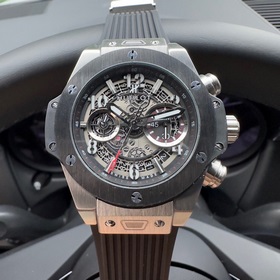 Hublot - механическая версия. Элитные мужские часы, многофункцион