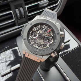 Hublot - механическая версия. Элитные мужские часы, многофункцион