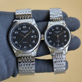 Японский механизм. Бренд： Longines. Изысканные часы для пар, лако