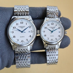 Японский механизм. Бренд： Longines. Изысканные часы для пар, лако