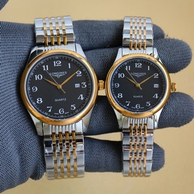 Японский механизм. Бренд： Longines. Изысканные часы для пар, лако
