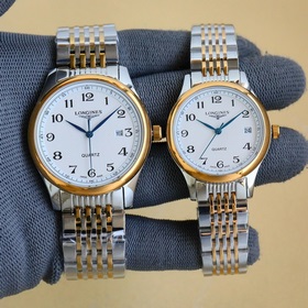Японский механизм. Бренд： Longines. Изысканные часы для пар, лако