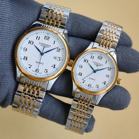 Японский механизм. Бренд： Longines. Изысканные часы для пар, лако