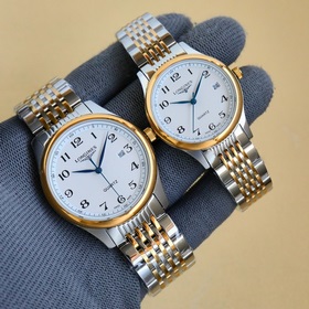 Японский механизм. Бренд： Longines. Изысканные часы для пар, лако