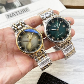 Бренд： Longines (новая модель с тремя стрелками, деловой и повсед