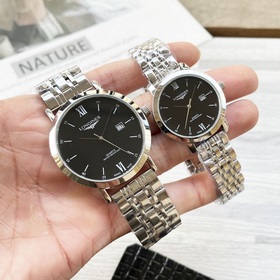 Часы Longines для пар, оригинальные импортные кварцевые механизмы