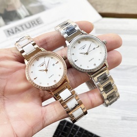 Женские часы Longines с оригинальным импортным кварцевым механизм