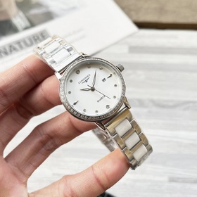 Женские часы Longines с оригинальным импортным кварцевым механизм