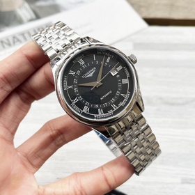 Бренд： Longines (новая модель с тремя стрелками, деловой и повсед