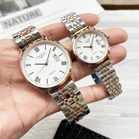 Часы Longines для пар, оригинальные импортные кварцевые механизмы