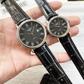 Часы Longines для пар, оригинальные импортные кварцевые механизмы