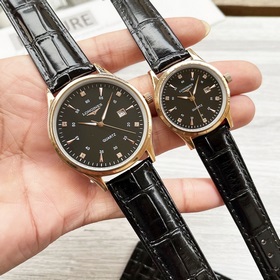 Часы Longines для пар, оригинальные импортные кварцевые механизмы