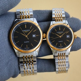 Японский механизм. Бренд： Longines. Изысканные часы для пар, с ла