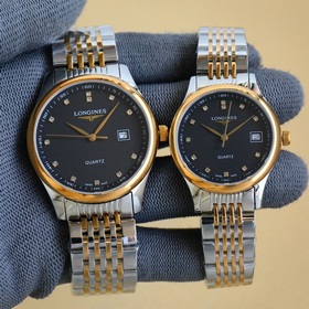 Японский механизм. Бренд： Longines. Изысканные часы для пар, с ла