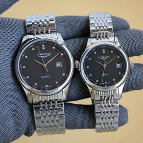 Японский механизм. Бренд： Longines. Изысканные часы для пар, с ла