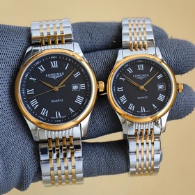Японский механизм. Бренд： Longines. Изысканные часы для пар, с ла