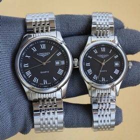 Японский механизм. Бренд： Longines. Изысканные часы для пар, с ла