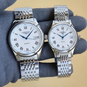Японский механизм. Бренд： Longines. Изысканные часы для пар, с ла