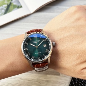 Бренд： Longines (новая модель с тремя стрелками, деловой и повсед