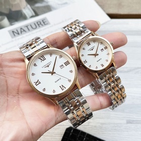 Часы Longines для пар, оригинальные импортные кварцевые механизмы