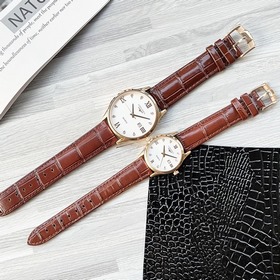 Часы Longines для пар, оригинальные импортные кварцевые механизмы