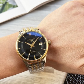 Бренд： Longines (новая модель с тремя стрелками, деловой и повсед