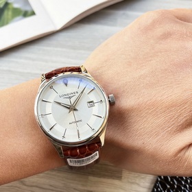 Бренд： Longines (новая модель с тремя стрелками, деловой и повсед