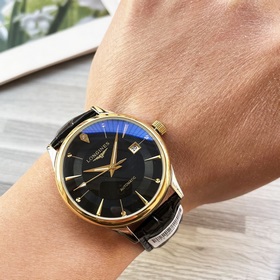 Бренд： Longines (новая модель с тремя стрелками, деловой и повсед