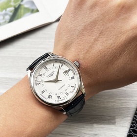 Бренд： Longines (новая модель с тремя стрелками, деловой и повсед