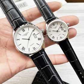 Часы Longines для пар, оригинальные импортные кварцевые механизмы