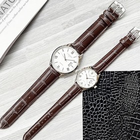 Часы Longines для пар, оригинальные импортные кварцевые механизмы