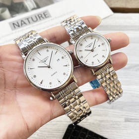Часы Longines для пар, оригинальные импортные кварцевые механизмы