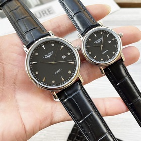 Часы Longines для пар, оригинальные импортные кварцевые механизмы