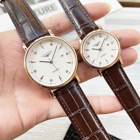 Часы Longines для пар, оригинальные импортные кварцевые механизмы