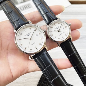 Часы Longines для пар, оригинальные импортные кварцевые механизмы