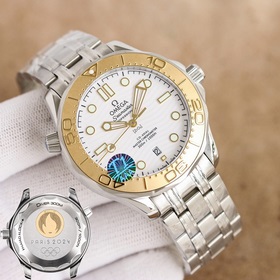 2025 Новейшая модель OMEGA SEAMASTER 300, часы сертификатом Maste