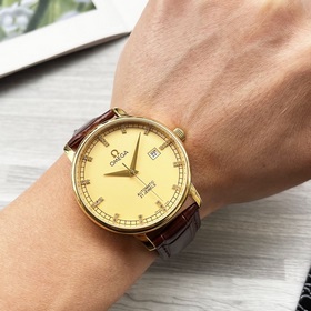 Бренд： Omega (новая модель с тремя стрелками, деловой и повседнев