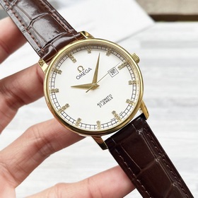Бренд： Omega (новая модель с тремя стрелками, деловой и повседнев