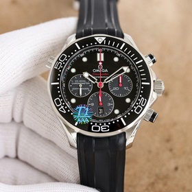 Omega Seamaster 300 метров 1： Четкие линии циферблата, блестящая 