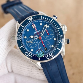 Omega Seamaster 300 метров 1： Четкие линии циферблата, блестящая 