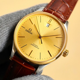 Бренд： Omega (новая модель с тремя стрелками, деловой и повседнев