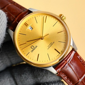 Бренд： Omega (новая модель с тремя стрелками, деловой и повседнев