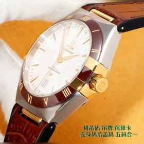 Часы Omega Constellation пятого поколения с керамическим безелем!