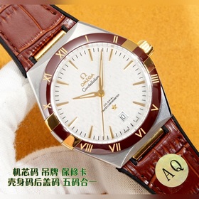 Часы Omega Constellation пятого поколения с керамическим безелем!