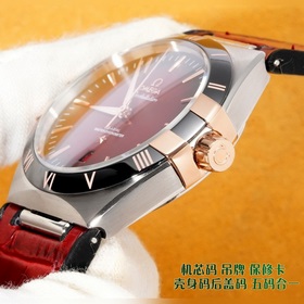 Часы Omega Constellation пятого поколения с керамическим безелем!
