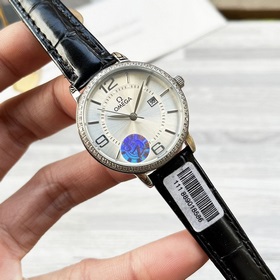 Женские часы Omega с импортным кварцевым механизмом, корпус из не