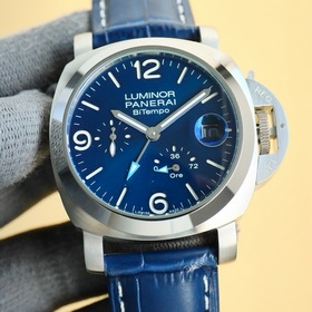 Panerai Серия： LUMINOR Размер： диаметр 44 мм, толщина 13 мм, Цифе