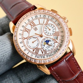 Patek Philippe впечатляет своим появлением. Диаметр циферблата 42