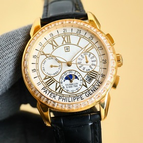 Patek Philippe впечатляет своим появлением. Диаметр циферблата 42